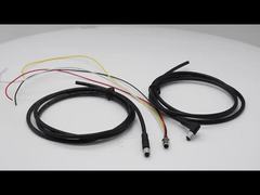 M5 Industrial Circular Din Socket IP67 Waterproof a Code Front-Fastened Socket Male 4 Pin Panel Moun