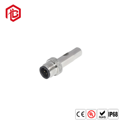 IP67 Circular Female Male M12 2 3 4 5 6 8 Pin Front Panel Mount LED Circular Cable Waterproof Wire Connector