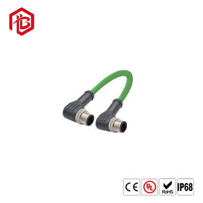 2 Pin M12 Pvc Molded Male Female Waterproof Cable Connector