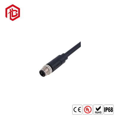 Industrial PCB Wiring Connector M12 A Code 12pin Male Waterproof Circular Connector