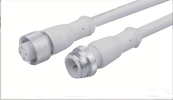 M16 WITH CABLE 2 3 4 5 Pin Female to Male Plug Connector OEM LED Waterproof M16 Cable IP68  Waterproof Extension M16 Cable