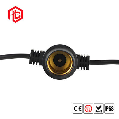 E27 Lamp Holder Male/Female Copper 10A Waterproof Connector