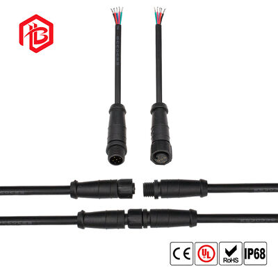 M8 Waterproof Metal Cable Connector Led Driver Power Supply New Energy Vehicle Docking Plug