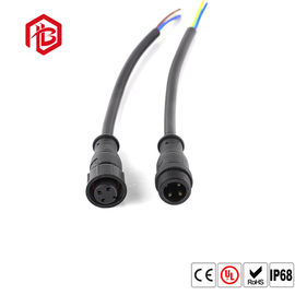 LED Display 4 Pin M15 PVC Watertight Wire Connector
