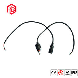 Black White PVC 2 Pin Waterproof DC Connectors