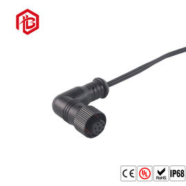 Automotive Moulding Type M12 Waterproof Right Angle Connector