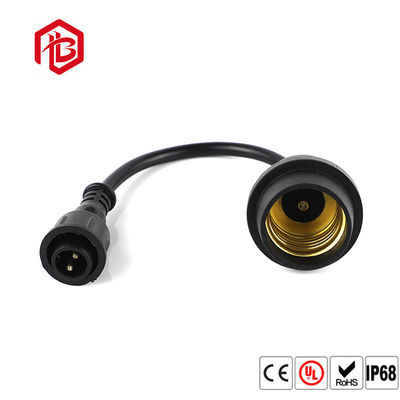 Screw Light Waterproof IP65 10cm E26 E27 Lamp Holder With Plug