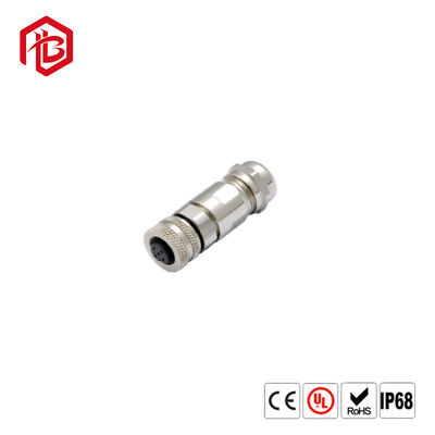 Buy IP67 Waterproof D Code Male Aviation Cable M12 Connector 4 Pin online manufacture