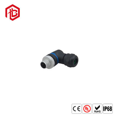 Buy Bett M12 4pin right angle electric power connector IP67 waterproof panel cable connector online manufacture