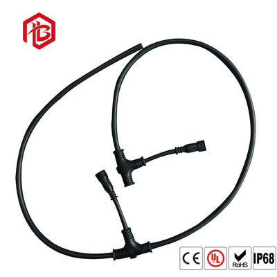 Buy IP67 Electrical 3 Way T Type Wiring Connector 2Pin 3Pin 4Pin online manufacture