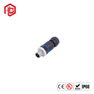Buy Waterproof Ip67 Straight Assembly Plug Cable Panel Mounted Pcb A D Code Female M12 4 Pin Connector online manufacture