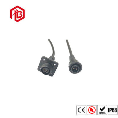 Buy Flange Socket M15 3PIN 4PIN Panel Mounting Connector To Wire Connector online manufacture