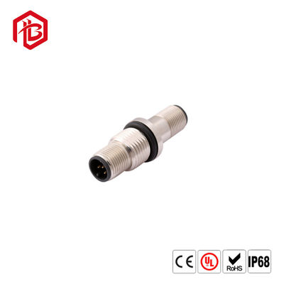 Buy 2 3 4 Pin Waterproof M12 Circular Cable Connector Male Female Plug online manufacture