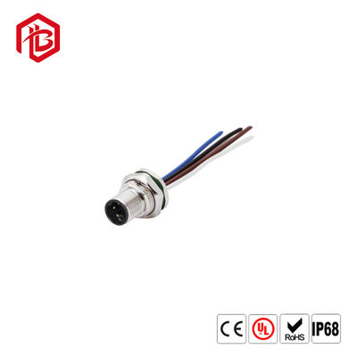 Buy 8 Pin Waterproof Molded Plug With Cable M12 Connector online manufacture