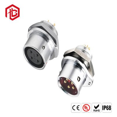 Buy IP67 Sf Series Aviation Cable Metal Plug Mini Screw Type 2 3 4 5 6 7pin Socket Connector online manufacture