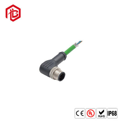 Buy Customized LED Waterproof Connector M12 Industrial Waterproof right-angled elbow Plug online manufacture