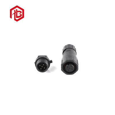 Buy Automotive 300V 7 8 9 Pin M14 panel mount nylon Board-to-wire assembly welding Waterproof Plugs And Sockets online manufacture