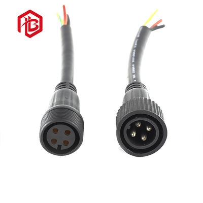 Buy M29 2 3 4 5 Pin LED Outdoor Waterproof Connector Cable Solar Power Cable Nylon / PVC online manufacture