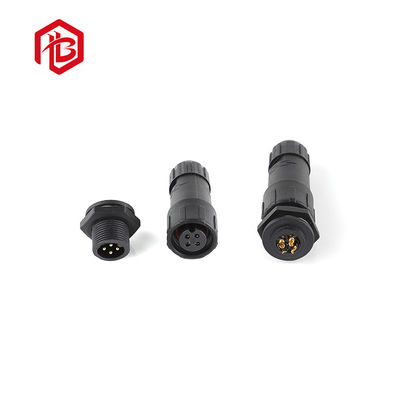 Buy M14 Panel Mounting Front Lock Rear Lock Outdoor Lighting Nylon Aviation Male And Female Butt Waterproof Plug online manufacture