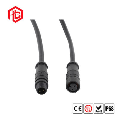 Buy Male Female M8 Waterproof Circular Connector 2pin 3pin 4pin 5pin with Power Rated 2A and 24AWG 22AWG 20AWG Wires online manufacture