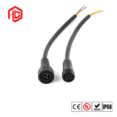 Buy Custom M15 IP68 Waterproof Aerospace PCB Male Female Connector with 1P/2P/3P/4P/5P/6P Power Cable Plug for LED Strips online manufacture
