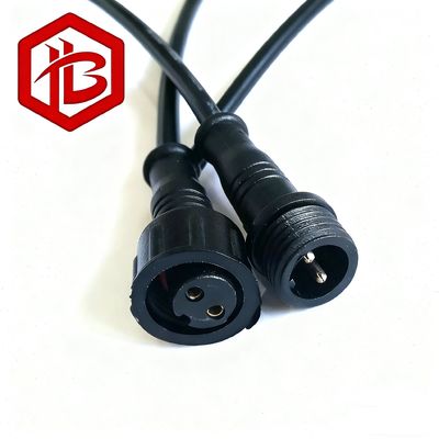 Buy M11 PVC PLUG  M16 M18 Male and Female Connector 2 3 4 5 6 7 8 10 Pin Circular LED Outdoor Lighting Waterproof Cable Connector online manufacture