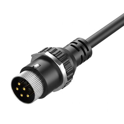 Buy M16 WITH CABLE Male and Female Connector 2 3 4 5 Pin Circular LED Outdoor Lighting Waterproof Cable Connector online manufacture