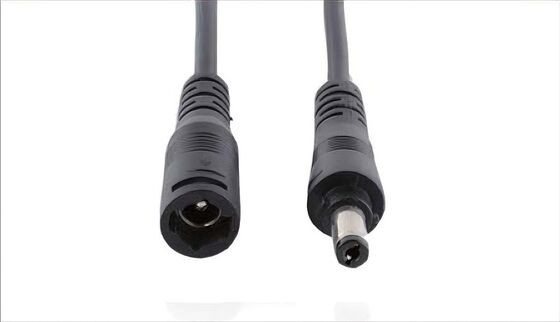 Buy 5521 DC PLUG BETT 2 Core 12V DC 5.5x2.1mm DC AWG22 Extension Jack Power Cable DC Male Female Connector online manufacture