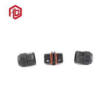 Buy IP68 L16 Waterproof Copper FPC Solar Power System Microwave Cable Connector Splitter Screw Connector online manufacture