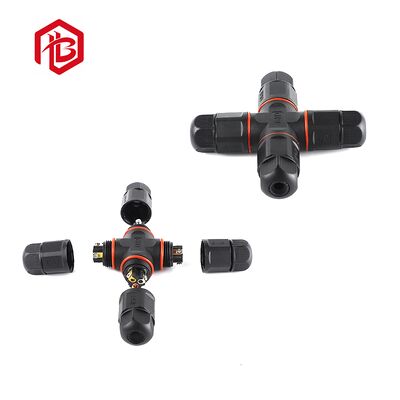 Buy IP68 Waterproof X25 Connector Copper Contact RF Power Four-Type 2 & 3 Pin Plastic LED for Auto Outdoor Solar & Industrial Use online manufacture