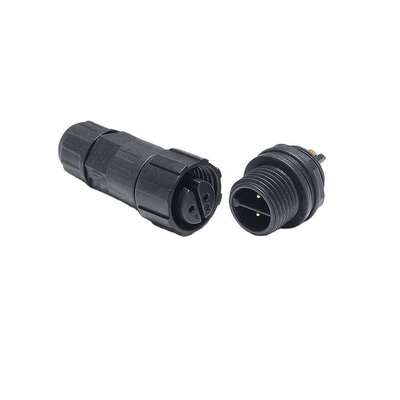 Buy IP68 Waterproof LED Outdoor Lighting Connector Cable 3-Way 2/3/4-Pin T-Type Screw Fixing Copper Contact Material Aerospace UHF online manufacture
