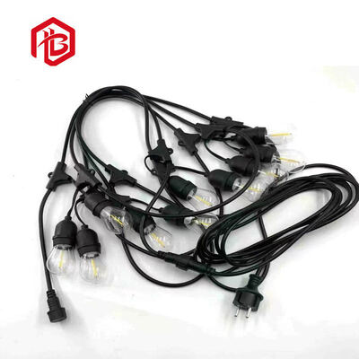 Buy IP65 Waterproof LED Outdoor String Lights 48FT Warm White Colorful Lighting for Garden Customizable 3-Year 30000h Life Copper online manufacture