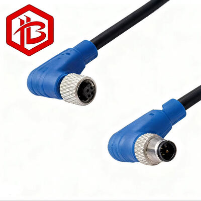Buy OEM ODM M5 4 Pin Male/Female Waterproof IP68 Aerospace RF FPC Circular Connector Cable online manufacture