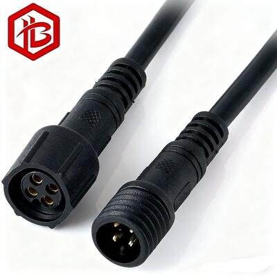 Buy M15 PVC Waterproof RGBW LED Rock Light Male/Female Connector with UHF RF PCB Extension Cable for Car online manufacture