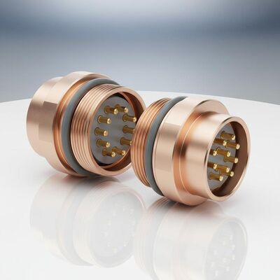 Buy Bett M12 120V Copper Aerospace UHF/RF Waterproof Male Female Electric Connector online manufacture