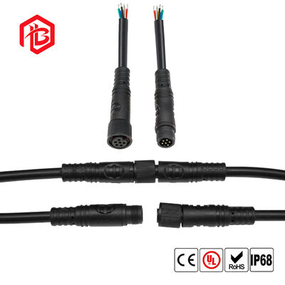 Buy M10 PVC Male/Female Waterproof Plug with Copper Contact for Aerospace RF Applications online manufacture