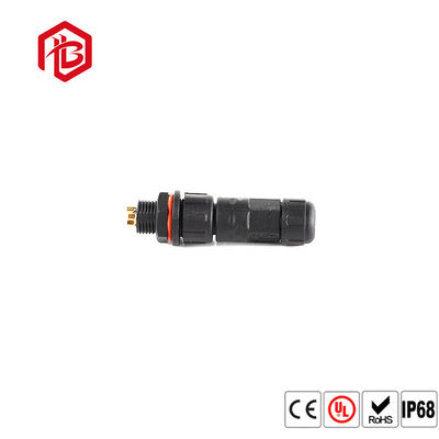 Buy Gold Plated Contact IP68 Waterproof Panel Mount Connector online manufacture
