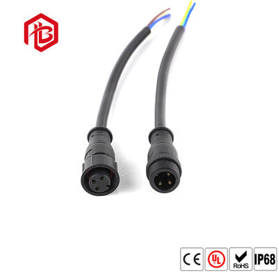 Buy LED Strip 4 Pin M15 PVC Watertight Cable Connector online manufacture
