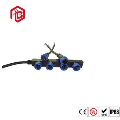 Buy Nylon F Shape PA66 M15 Multi Pin Connectors Waterproof online manufacture