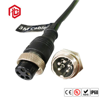 Buy Outdoor LED Display GX16 Waterproof Electrical Plugs online manufacture