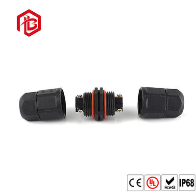 Buy Black Nylon 2 3 4 Pin L T Screw Waterproof Connectors online manufacture