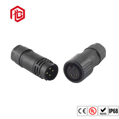 Buy Outdoor Black Nylon 2 3 4 Pin Waterproof Circular Connector online manufacture