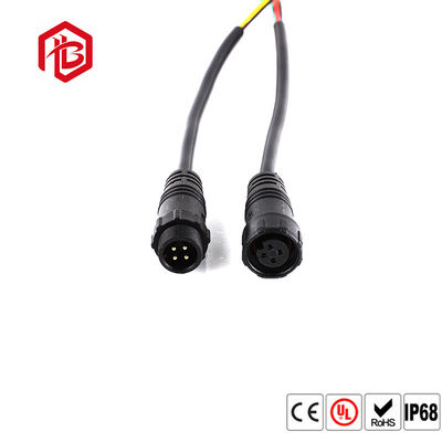 Buy Black Nylon 5 Pin IP68  Watertight Cable Connector online manufacture