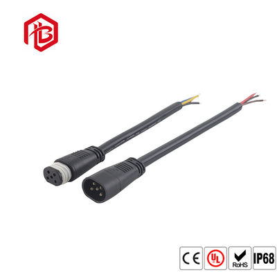Buy Large Flat 3 4 5 Pin Waterproof Male Female Connector online manufacture