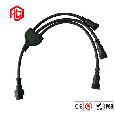 Buy LED Lighting Y Type 3 Pin Waterproof Cable Splitter Connector online manufacture
