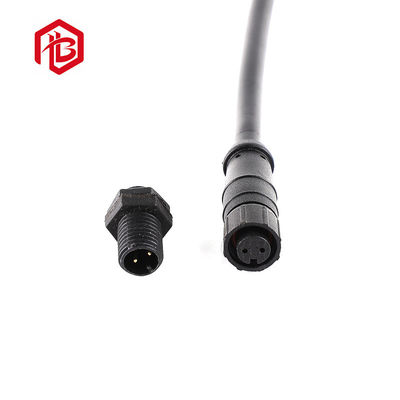 Buy Gold Plated 5 Pin IP68 M8 Waterproof Panel Mount Connector online manufacture