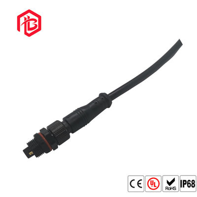 Buy 250V PVC 4 Pole Panel Mount IP67 M12 Waterproof Connector online manufacture