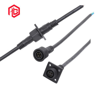 Buy Mini 4 Pin Flange IP67 6.5mm Panel Mount Power Connector online manufacture