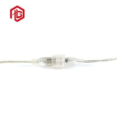 Buy Male Female 5A Transparent Waterproof DC Connectors For Electric Bicycle online manufacture