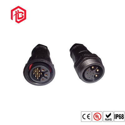 Buy 24awg Ip67 M25 10A Waterproof Connectors 3 Pin Led Connector online manufacture
